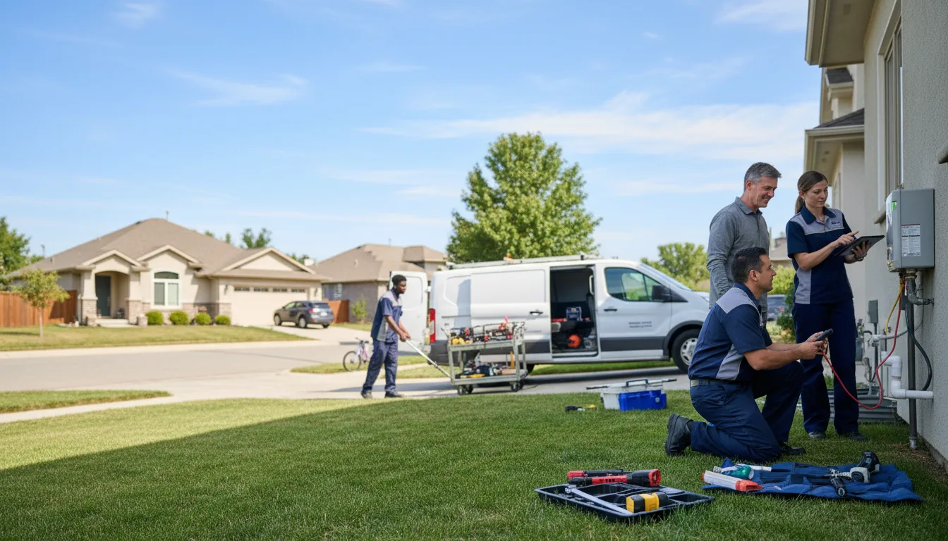 Tankless water heater service in Olaton, KY